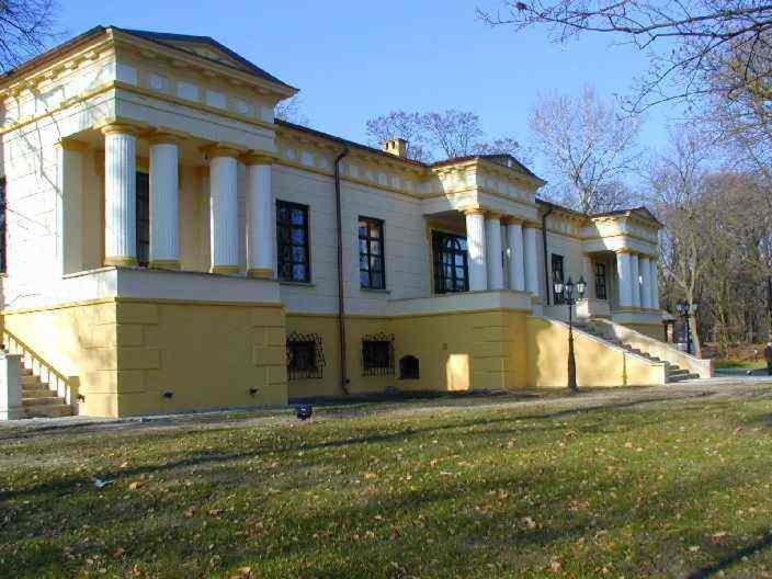 Palac W Malkowie Warta Bagian luar foto